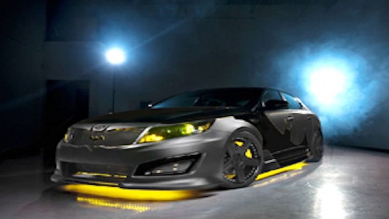 Batman themed Kia Optima