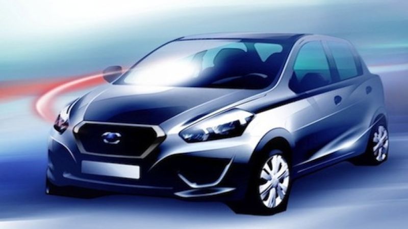 2014 Datsun compact car