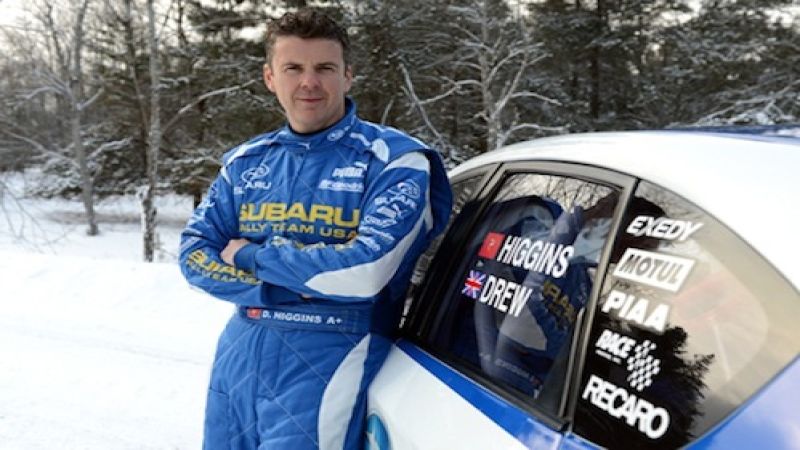 David Higgins 2013 Subaru WRX STI Sno*Drift Rally race car