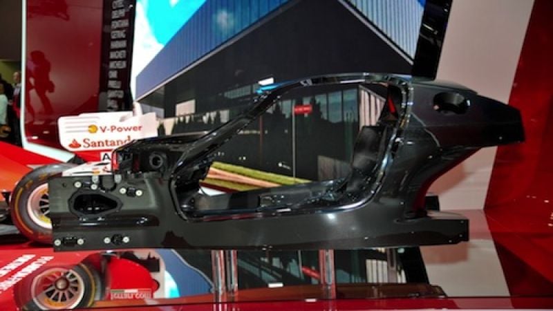Ferrari F70 Hybrid chassis