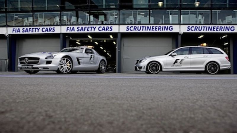 2013 Mercedes SLS AMG GT and C 63 AMG Estate