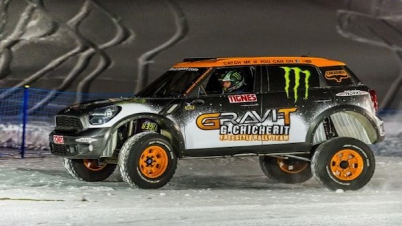 2013 MINI John Cooper Works backflip in France