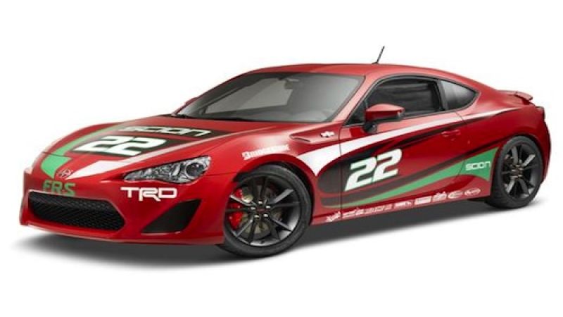 2013 Scion FR-S race car