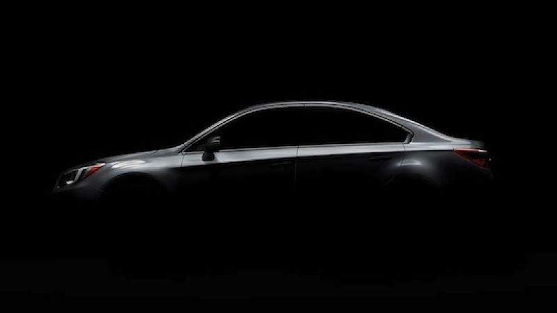 2015 Subaru Legacy revealed ahead of Chicago Auto Show