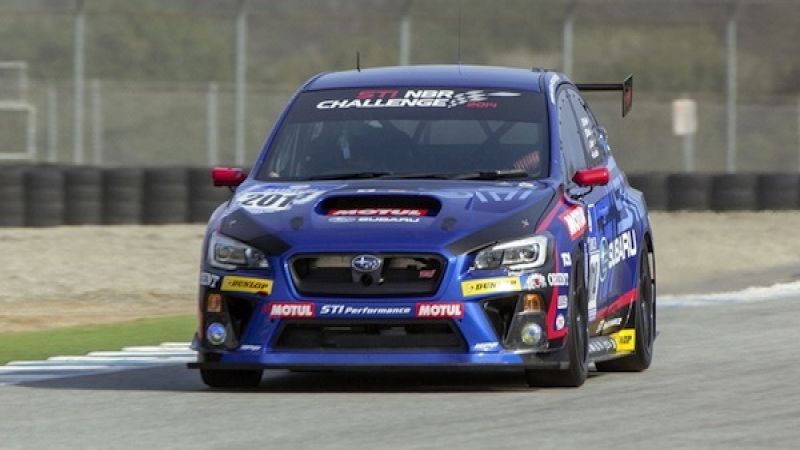 2015 Subaru WRX STI NBR runs “Corkscrew” at Laguna Seca