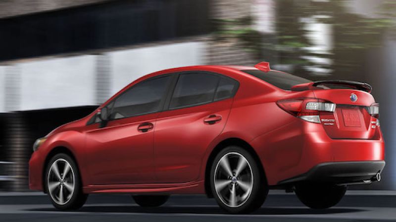 2017 Subaru Impreza Sedan, 2017 Subaru Impreza 5-Door, 5-speed manual, Subaru Canada