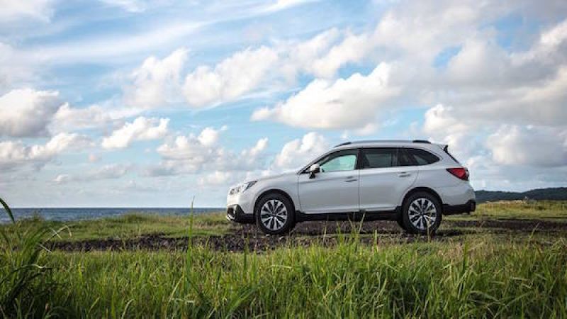 2017 Subaru Outback, pedestrian safety