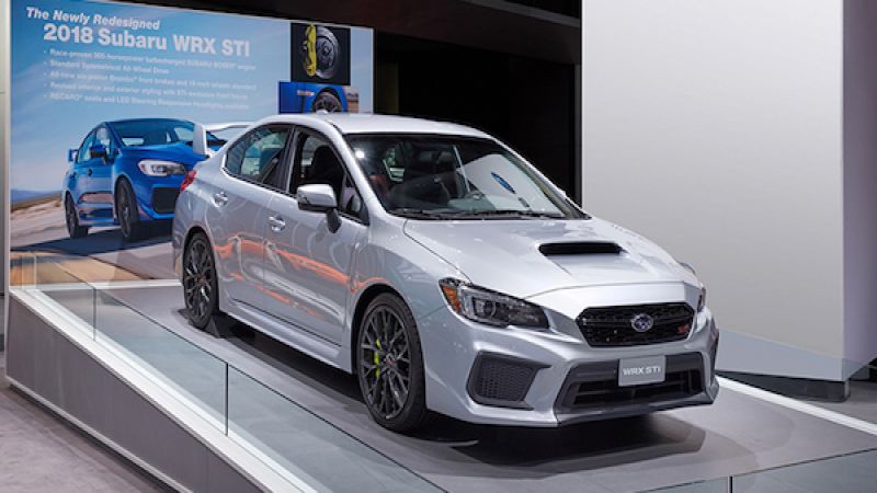 2018 Subaru WRX STI, 2018 WRX, NYIAS