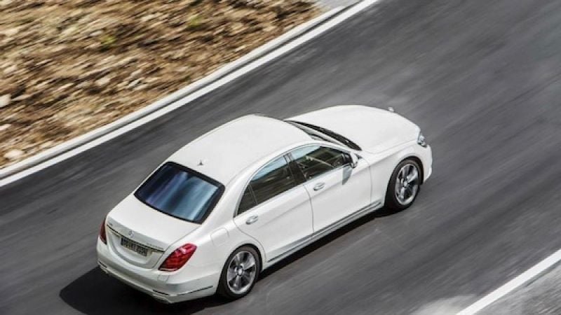 New Mercedes S550 Plug-in hybrid