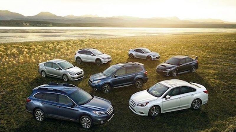 2016 Subaru Outback, Forester, XV Crosstrek, Legacy, WRX/STI, Impreza and BRZ