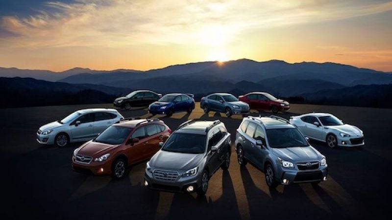 2015 Subaru Forester, 2015 Subaru Outback, 2015 Subaru XV Crosstrek, 2015 Subaru Legacy