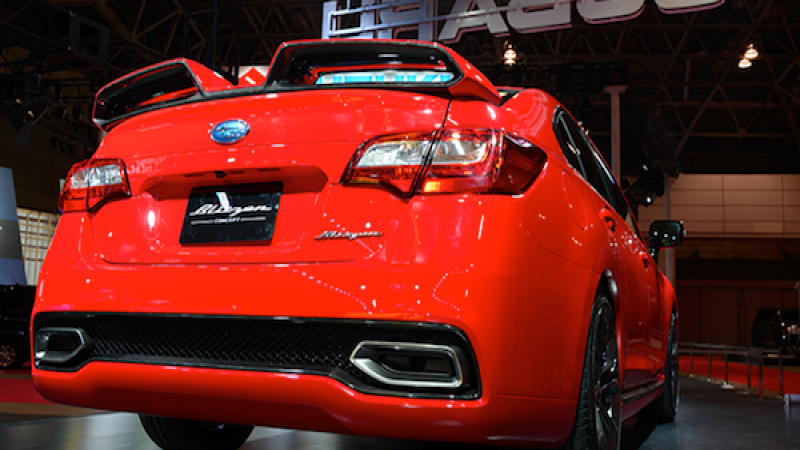 2015 Subaru Legacy, Blitzen Concept