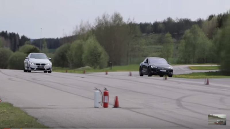 2015 BMW M4, Tesla Model S P85D