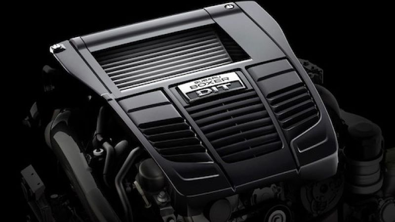 2015 Subaru WRX, Boxer engine