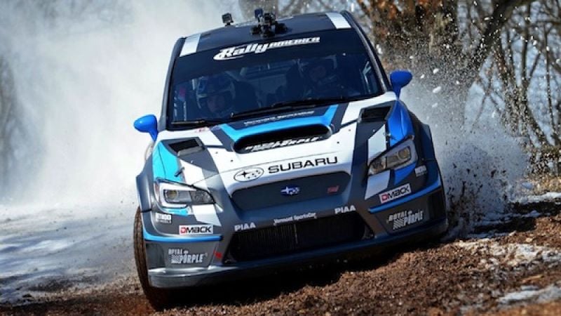2015 Subaru WRX STI Rally car