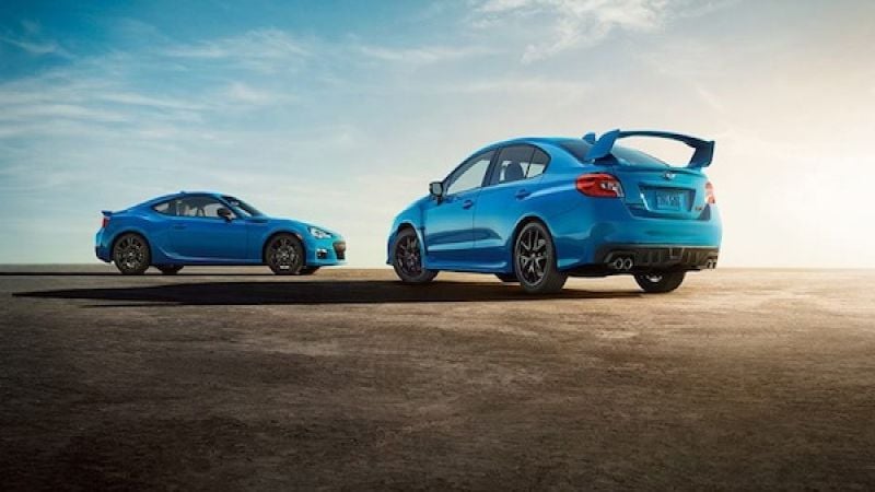 2016 Subaru WRX, 2016 Subaru WRX STI, 2016 Subaru BRZ