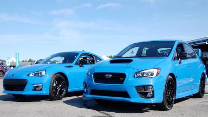 2016 Subaru WRX STI, 2016 Subaru BRZ