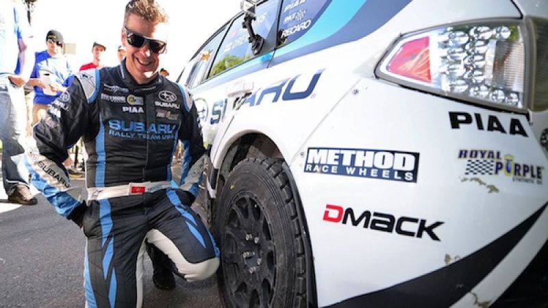 2015 Subaru WRX STI, rally car