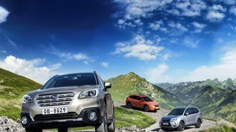 2016 Subaru Outback, 2016 Subaru Forester, 2016 Subaru XV Crosstrek
