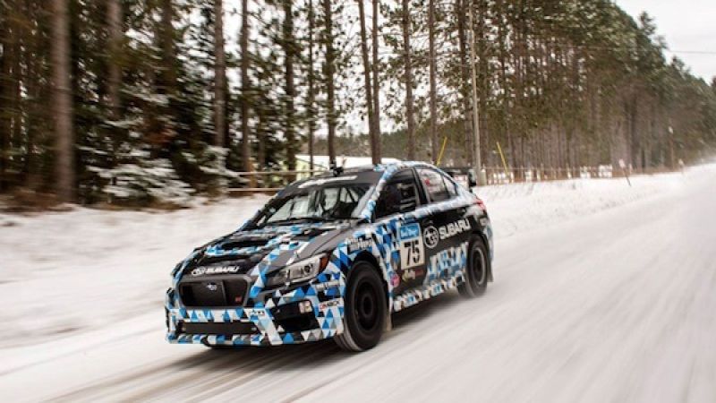 2015 Subaru WRX STI Rally car