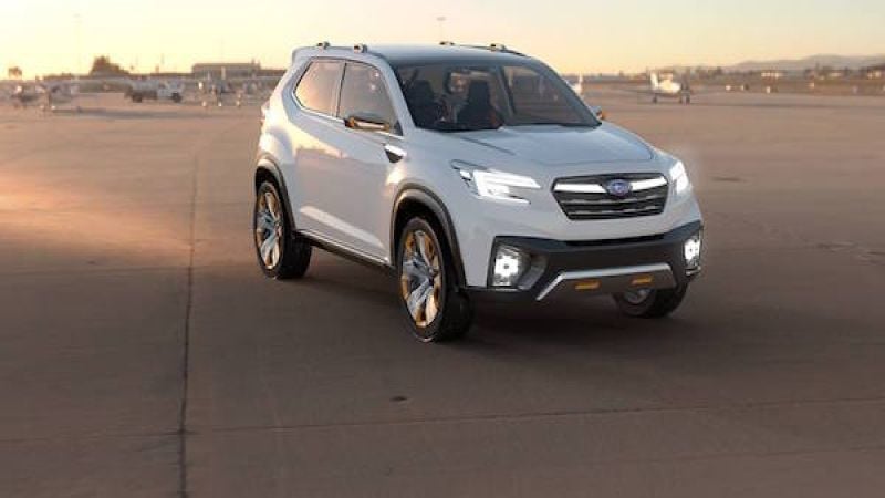 New Subaru 3-Row crossover, New Subaru 7-passenger SUV, 2018 Subaru Ascent 7