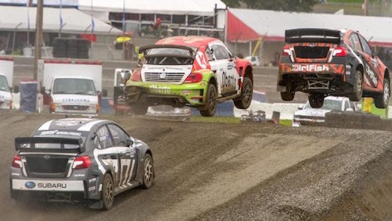 2017 Subaru WRX STI, Red Bull Global Rallycross, Chris Atkinson, GRC Seattle, 