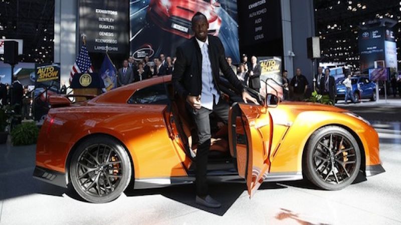 Usain Bolt, 2016 Rio Olympics, 2017 Nissan GT-R, 200 meter Gold Medal