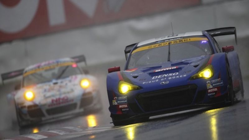 Rain and one key mistake hurts Subaru BRZ GT300 at Sports Land SUGO