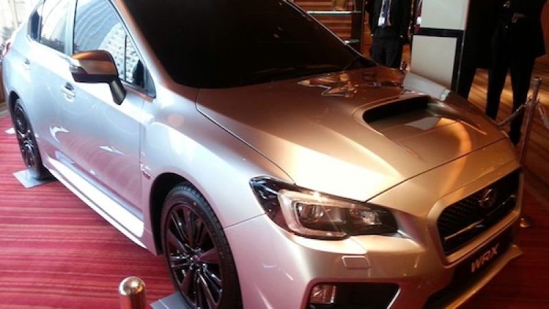 Dynamic 2015 WRX is a finalist for another prestigious global award