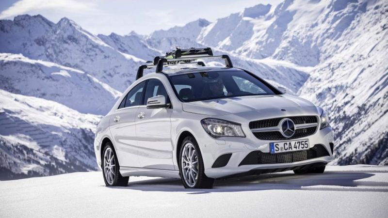 2014 Mercedes-Benz CLA-Class four door coupe