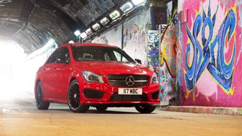 2014 Mercedes-Benz CLA-Class four door coupe