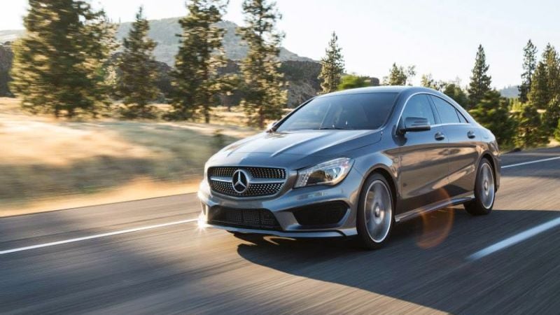 2014 Mercedes-Benz CLA-Class four door coupe