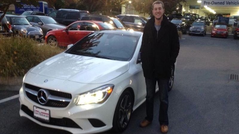 2014 Mercedes-Benz CLA-Class four door coupe