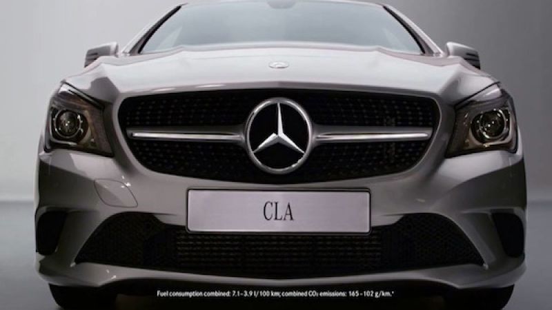 2014 Mercedes CLA sets a new record as the coolest cat in the world