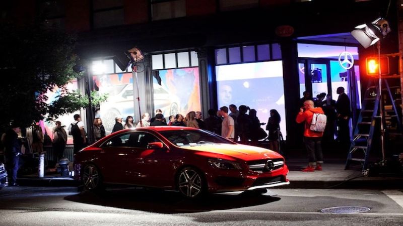 2014 Mercedes-Benz CLA-Class four door coupe