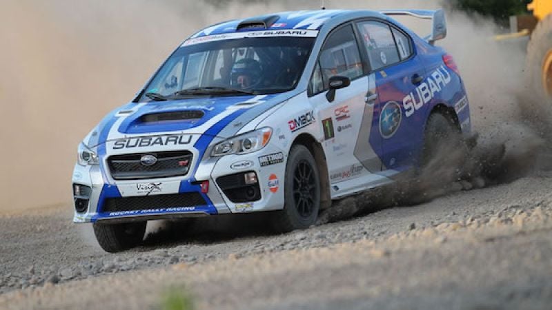 2016 Subaru WRX STI, Canadian Rally Championship, Rallye Baie-des-Chaleurs