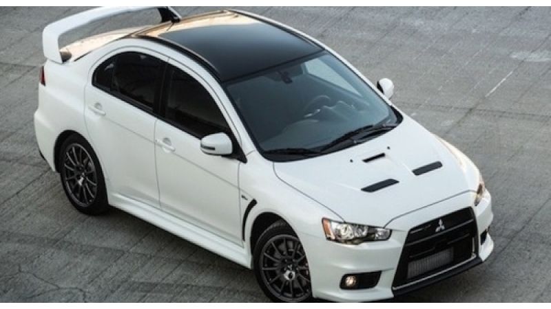 2015 Mitsubishi Lancer Evolution, Final Edition, eBay auction