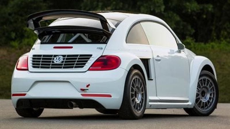 VW Andretti Rallycross team unveils 2015 Beetle for GRC competition