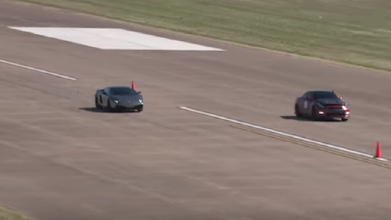 2016 Nissan GT-R, beats Lamborghini Gallardo