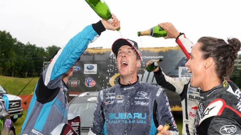 2016 Subaru WRX STI, New England Forest Rally