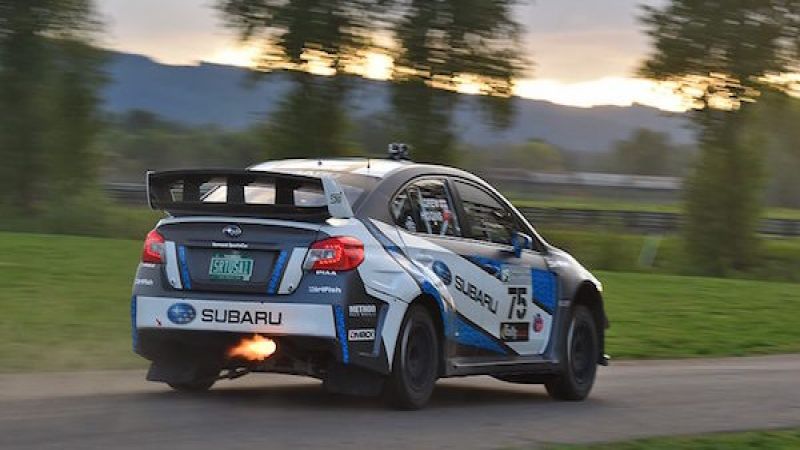 2016 Subaru WRX STI, Oregon Trail Rally
