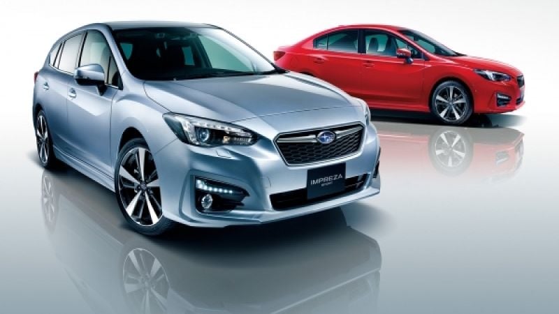 2017 Subaru Impreza Sedan, 2017 Subaru Impreza 5-Door