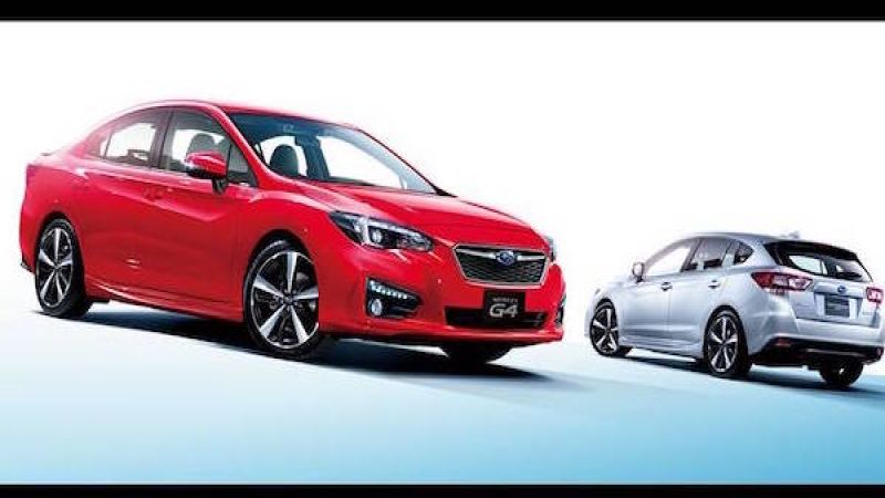 2017 Subaru Impreza Sedan, 2017 Subaru Impreza 5-Door