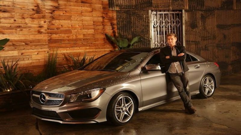 2014 Mercedes-Benz CLA-Class four door coupe