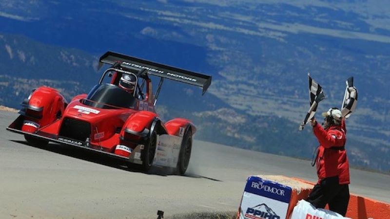 Mitsubishi MiEV Evolution III dominates Electric Modified Division at Pikes Peak