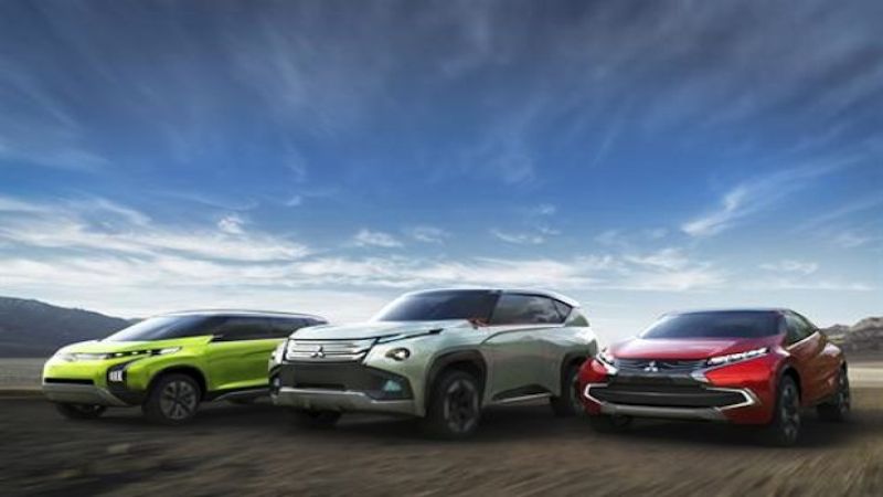 Mitsubishi Motors three new SUV Concepts at Tokyo Motor Show 2013