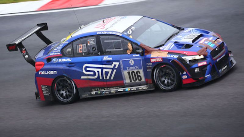 2016 Subaru WRX STI, Nurburgring 24-hour
