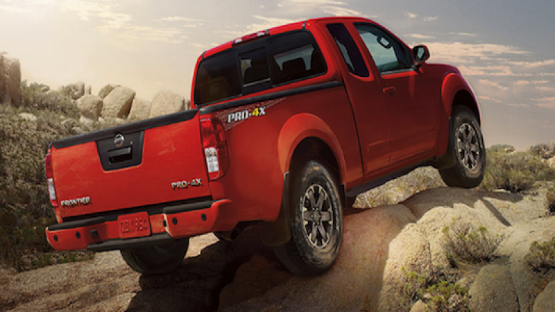 2016 Nissan Frontier, 2016 GMC Canyon, 2016 Chevy Colorado, 2016 Toyota Tacoma, 2018 Nissan Frontier