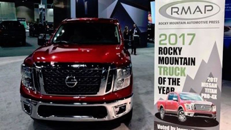 2017 Nissan Titan PRO-4X, RMAP, Denver Auto Show, 2017 Rocky Mountain Truck of the Year