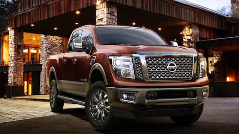 2016 Nissan Titan XD Diesel SL Crew Cab 4WD